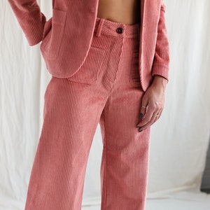 Vintage cut wide wale cord cropped culottes • OFFON Clothing