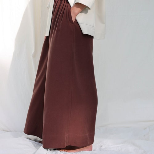 tencel palazzo pants