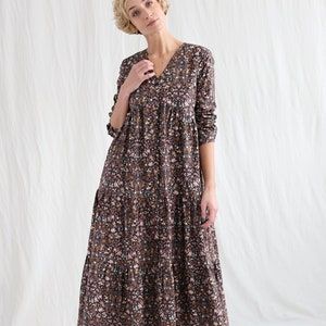 Floral tiered dress BONA / OFFON CLOTHING image 1