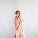 Linen Maxi Boho Dress  - Handmade by OFFON 