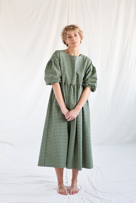 ロンハーマン❤️Checkered Seersucker Lap Dress