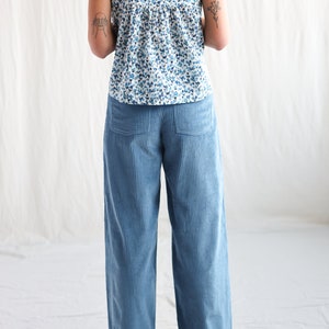 Wide leg cord pants LUNA OFFON CLOTHING image 4