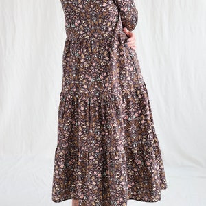 Floral tiered dress BONA / OFFON CLOTHING image 7