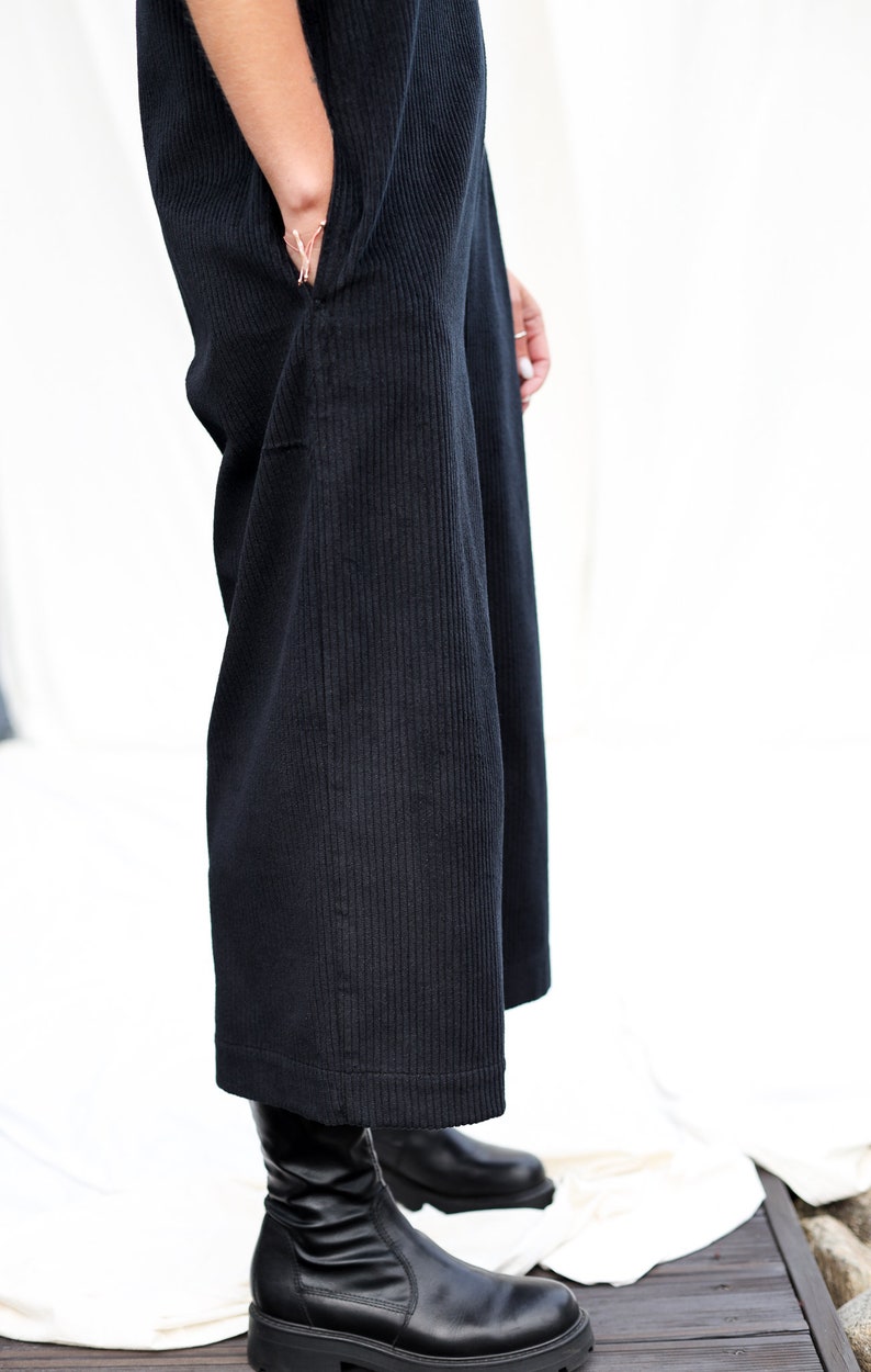 Sleeveless oversized cord jumpsuit OFFON CLOTHING image 4