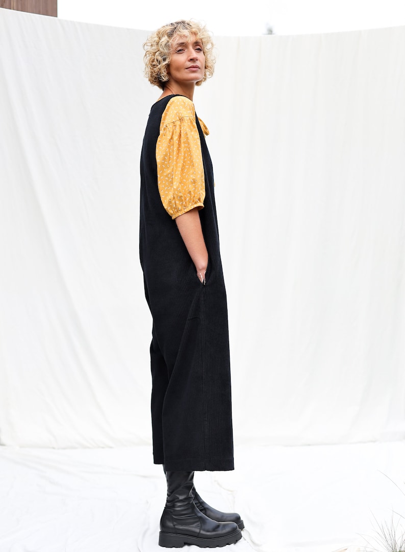 Sleeveless oversized cord jumpsuit OFFON CLOTHING image 5