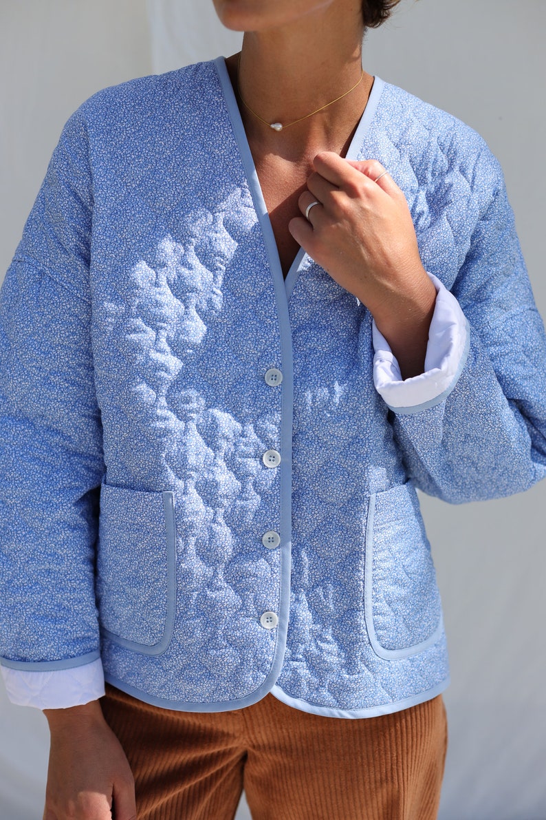 Padded floral jacket OFFON CLOTHING image 5