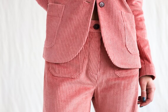 Vintage Cut Wide Wale Cord Cropped 
