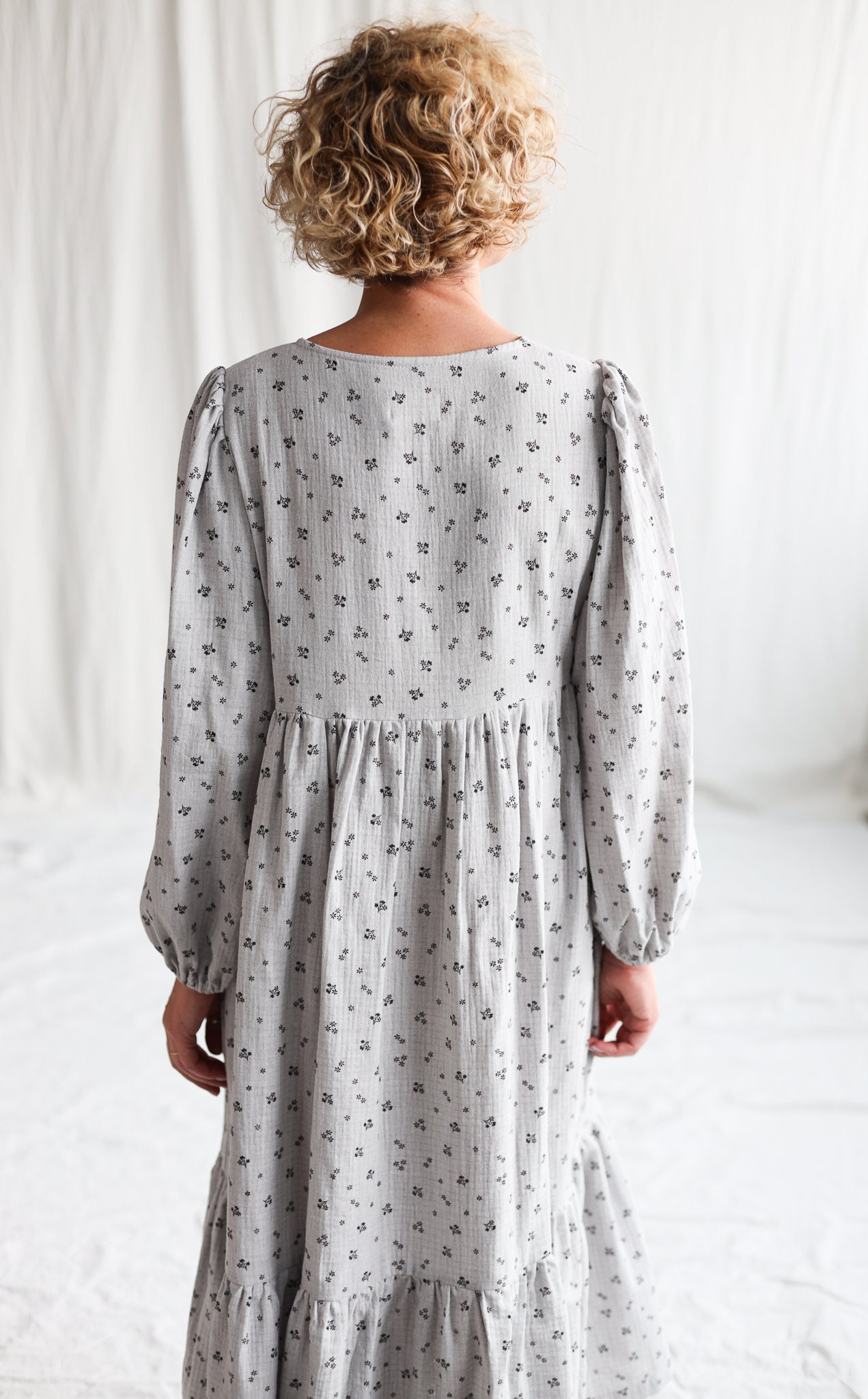 purple midi dress for women Rose Purple Halter Midi Summer Dress with Pockets Vintage Rose Purple / Large
