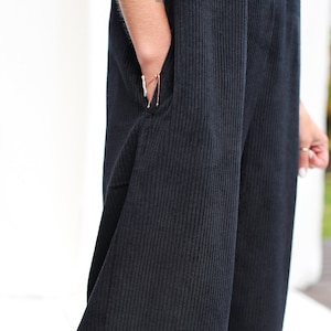 Sleeveless oversized cord jumpsuit OFFON CLOTHING image 7
