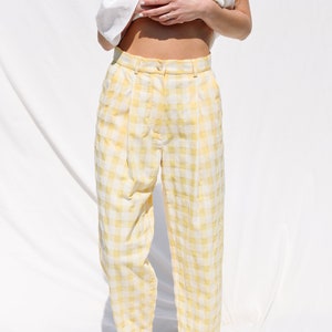 Boxy tapered leg summer trousers OFFON CLOTHING image 10