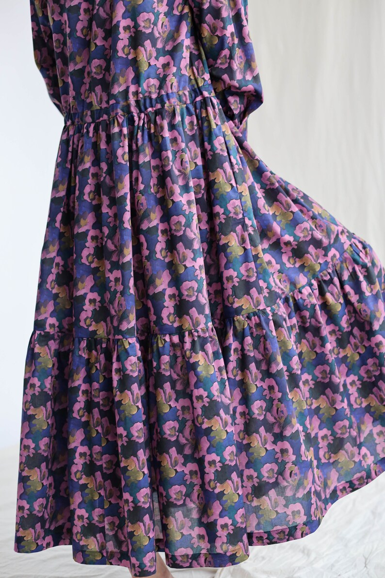 Maxi shirt dress FLEUROFFON Clothing