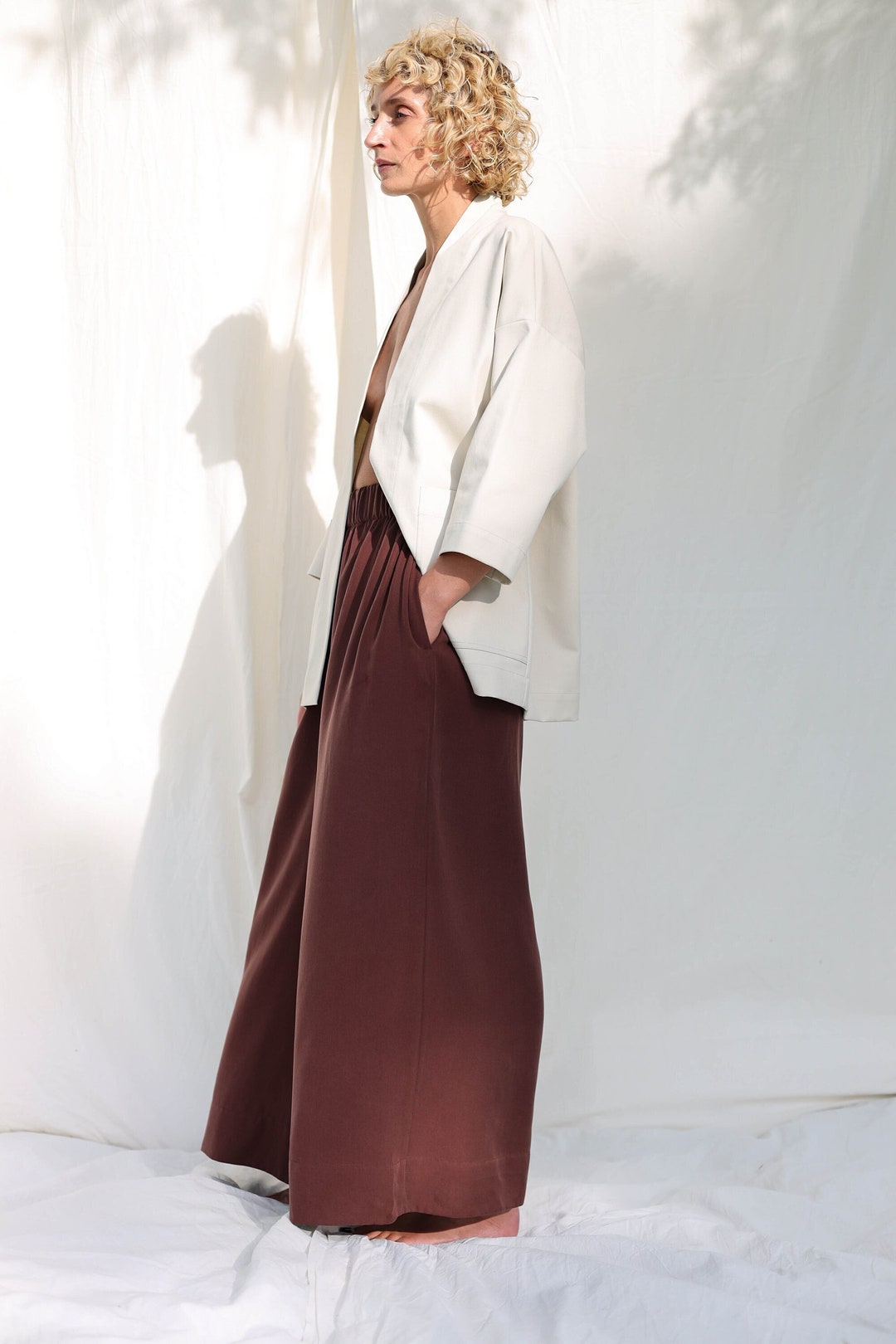 tencel palazzo pants