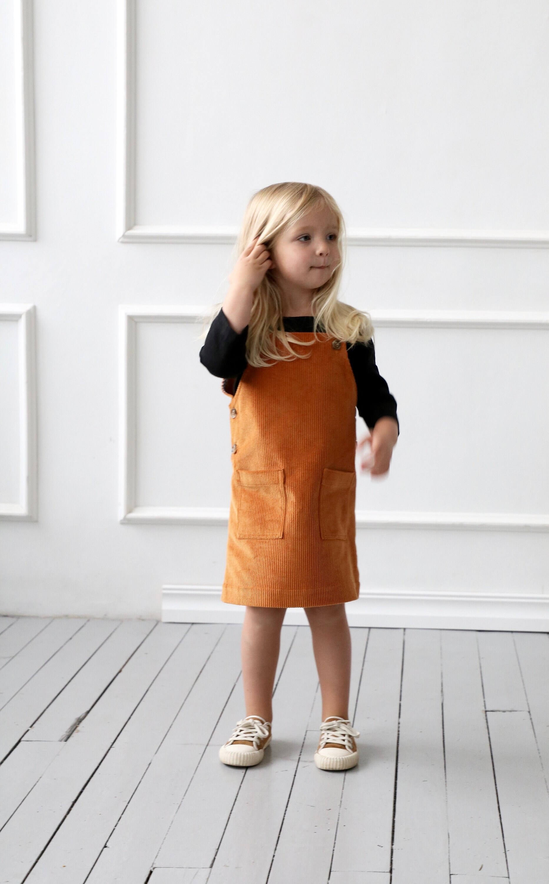 Girls corduroy dress hotsell