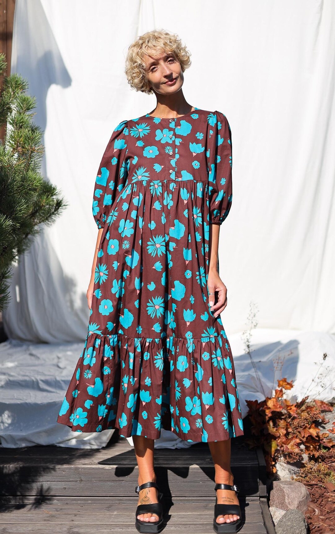 Cotton Velour Dress main image 0