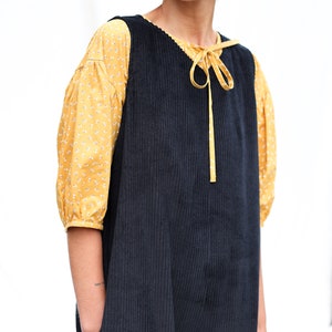 Sleeveless oversized cord jumpsuit OFFON CLOTHING image 6