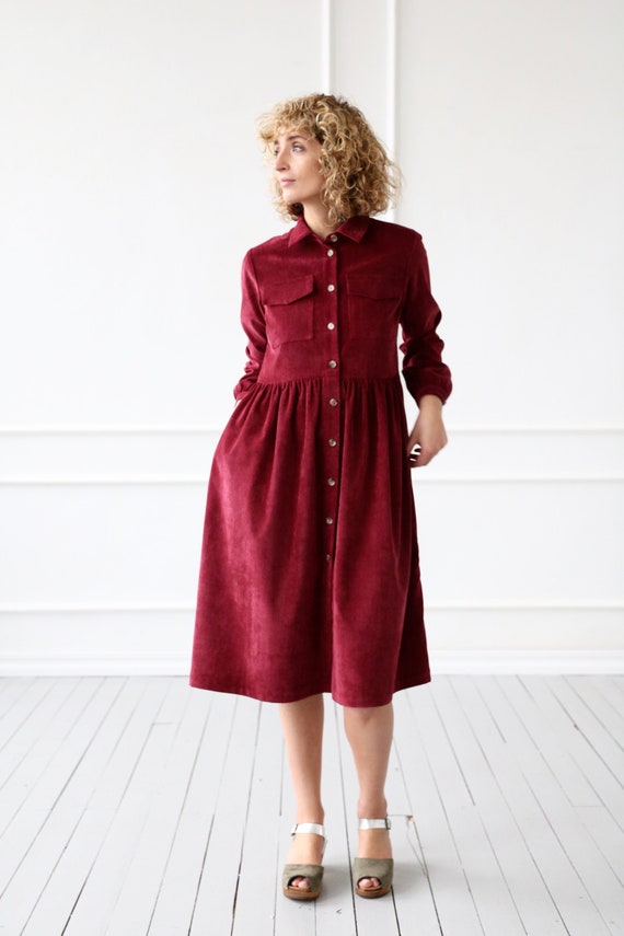 corduroy dress