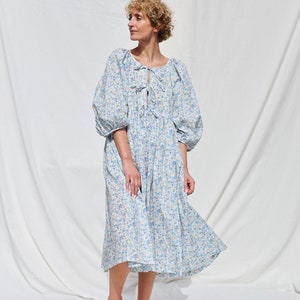 Robe d'été oversize réversible à imprimé floral INKY FIELDS OFFON image 2