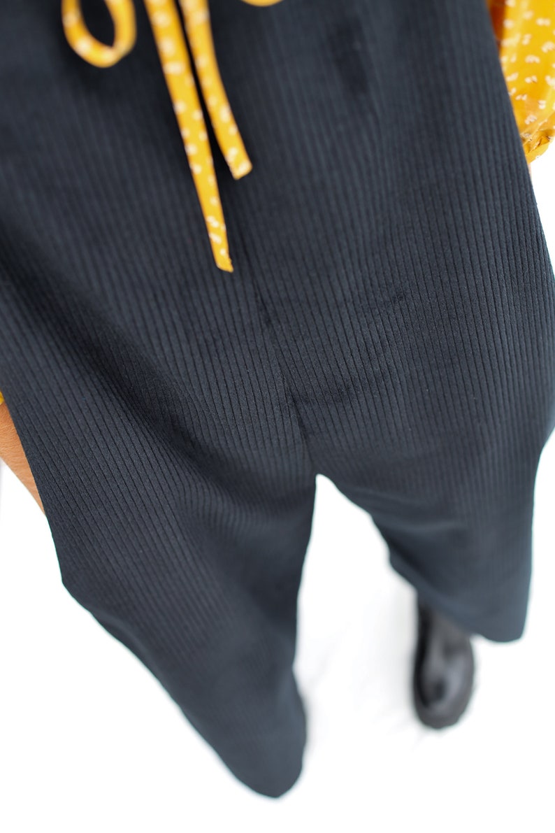 Sleeveless oversized cord jumpsuit OFFON CLOTHING image 9