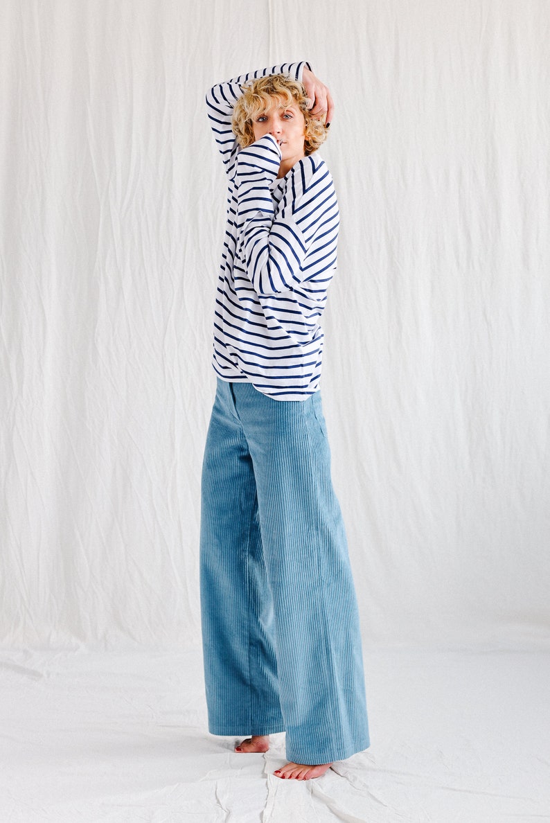 Wide leg cord pants LUNA OFFON CLOTHING image 8