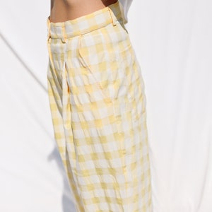 Boxy tapered leg summer trousers OFFON CLOTHING image 8