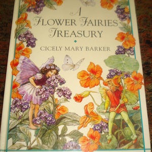 SKARB WRÓŻEK KWIATOWYCH - Cicely Mary Barker - Książka w twardej oprawie - Wszystkie kolorowe zdjęcia Wróżki i poezja - 253 strony