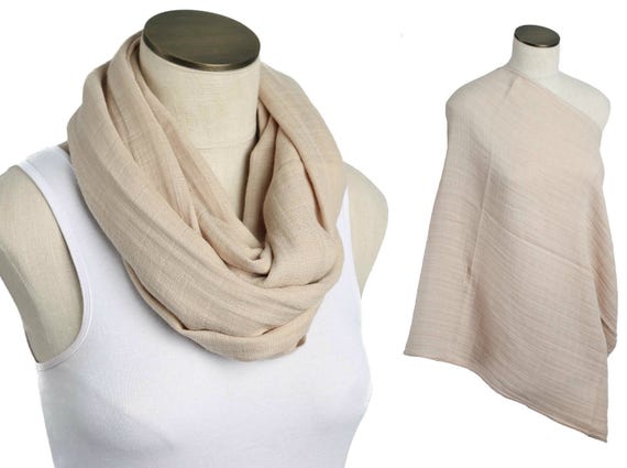 muslin nursing poncho