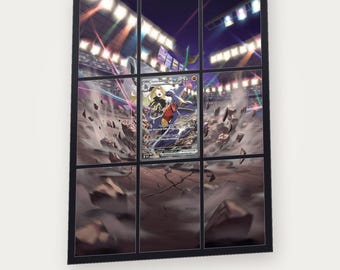 Cynthia's Garchomp ex 232 Extended Art Binder Insert | Destined Rivals 9 Pocket Page