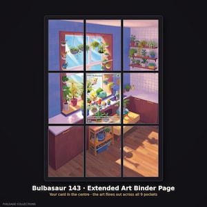Insert pour classeur illustré Bulbizarre | Stellar Crown 143