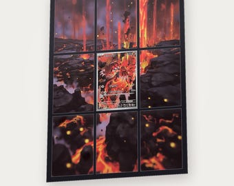 Groudon 084 Extended Art Binder Inserts | Storm Emeralda Scene (Digital Download)