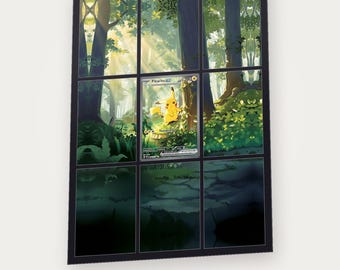 Pikachu ex 276 Extended Art Binder Insert | Ascended Heroes 9 Pocket Display (Digital Download)
