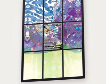 Mew V 251 Extended Art Binder Insert | Fusion Strike 9 Pocket Display (Digital Download)