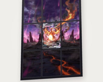 Charizard VMAX SWSH261 Extended Art Binder Page | 9-Pocket Insert (Digital Download)