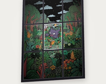 Haunter 027 Extended Art Binder Insert | 9-Pocket Display (Digital Download)