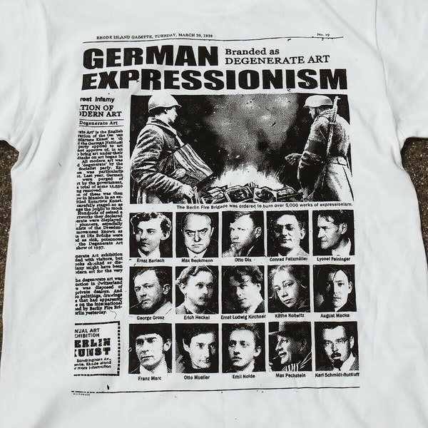 German Expressionism T-shirt