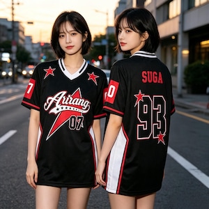 Suga Arirang Jersey Shirt - Etsy