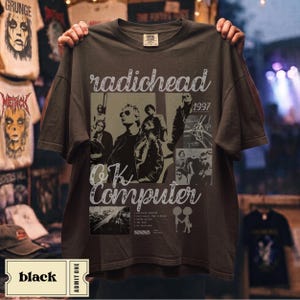 Radiohead T Shirt Ok Computer - Etsy