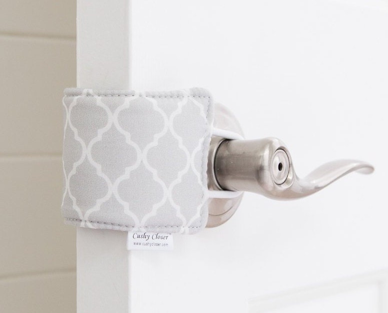 Original Cushy Closer Door Cushion Charlotte Gray Gray & Etsy