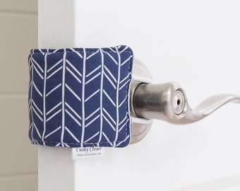 Original Cushy Closer Door Cushion - Birch Navy - Original Latch Cover - Baby Safety - Baby Sleep Aid