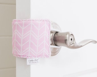 Original Cushy Closer Door Cushion - Birch Pink, Baby Sleep Aid, Door Latch Cover