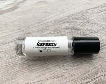 Refresh Aromatherapy Perfume Oil, Roller Ball