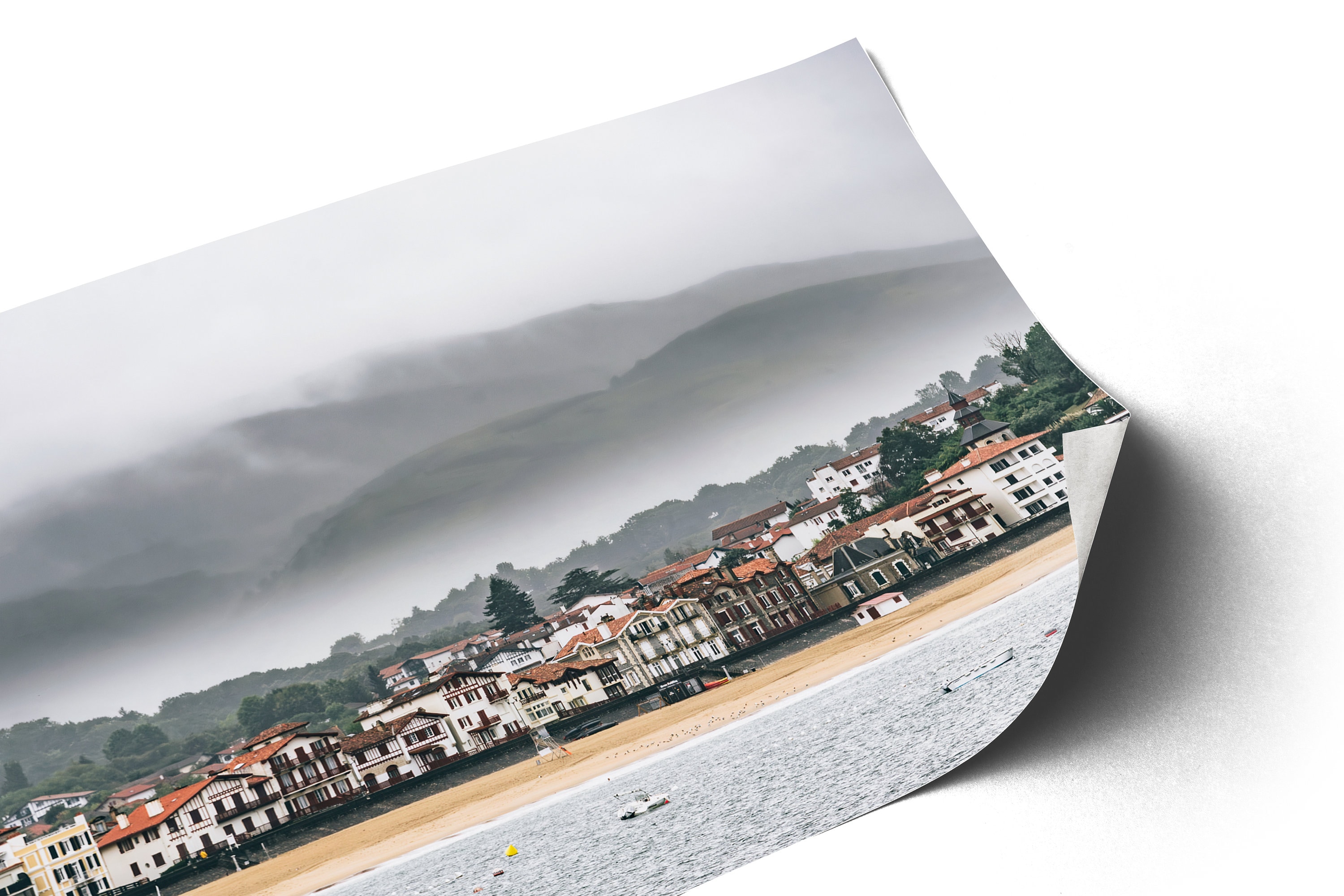 Basque Country – Misty Bay of Saint-jean-de-luz | Zen Coastal Fine