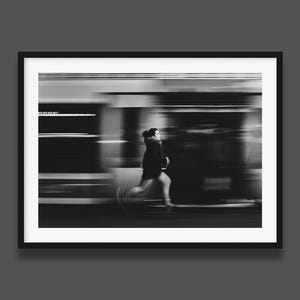 Last Train - Black and White Photo - Original Limited Edition Print - Photography - Wall Decoration