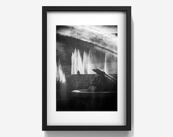 Les baigneurs du Trocadero 06 - Photo en noir et blanc - Edition Limitée