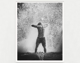 The Trocadero Bathers 07 - Black and White Fine Art Photography - Limited Edition