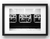 DL |-| Rush Hour - Black and White Photo - Original Limited Edition Print - Photography - Wall Decoration