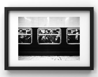 Spitsuur - Zwart-wit foto - Originele Limited Edition Print - Fotografie - Wanddecoratie