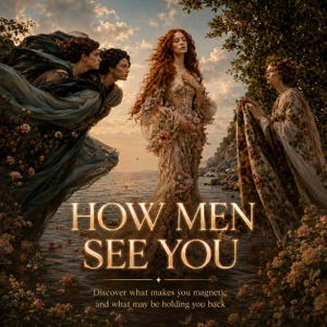 How Men See You Tarot Reading, Attraction Energy, First Impressions, Very Detailed Psychic Reading