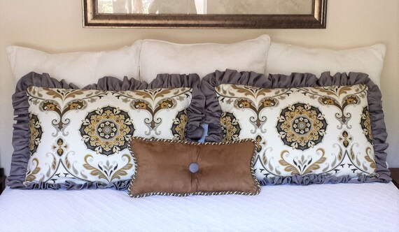 Set Of 2 Standard Size Custom Pillow Shams One Of A Kind Etsy