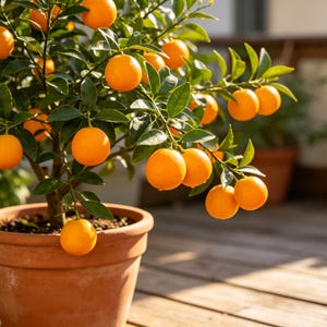 Grafted Crispy Honey Kumquat Bare Root Tree, Sweet Seedless Potted Sapling