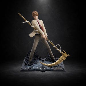 Light Yagami STL File | Death God Scythe Anime Figure 3D Print | Dark Shinigami Resin Statue | Digital Download
